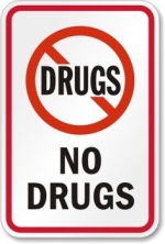 No Drugs logo